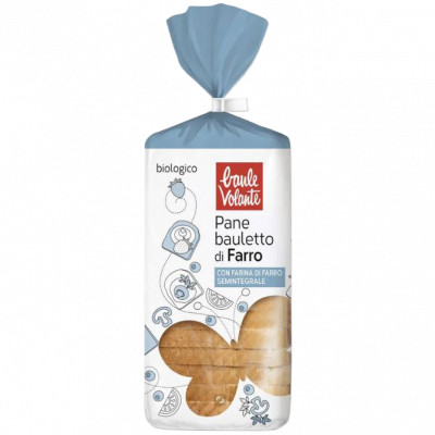 pane bauletto di farro semiintegrale (400gr)